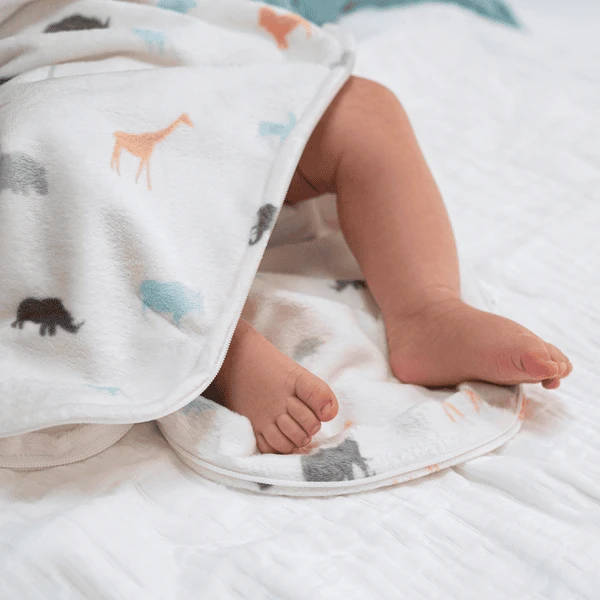 Aden + Anais™ Essential S Easy Swaddle™ Pucksack 1.5 TOG 3-pack Wild Prairie Velboa 0-3 Meses 6 Aden + Anais™ Essential S Easy Swaddle™ Pucksack 1.5 TOG 3-pack Wild Prairie Velboa 0-3 Meses - Imagen 4