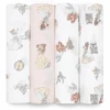 Aden + Anais™ Essential S Pucktuch Disney Prince Ss 4-pack -Tienda De Cuidado Del Bebé aden anais essential s pucktuch disney prince ss 4 pack a378449