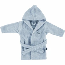 Alvi ® Albornoz Con Capucha Azul Claro -Tienda De Cuidado Del Bebé alvi albornoz con capucha azul claro a324823 4