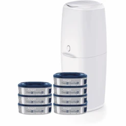 Angelcare® Cubo De Pañales Classic XL + 7 Cartuchos De Recambio