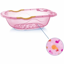 BabyJem Set De Bañera, Rosa -Tienda De Cuidado Del Bebé babyjem set de banera rosa a375731 2