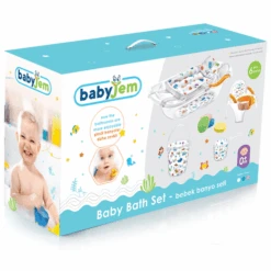 BabyJem Set De Bañera, Rosa -Tienda De Cuidado Del Bebé babyjem set de banera rosa a375731 3