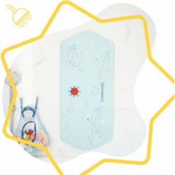 Badabulle Alfombra De Baño XXL Con Termómetro Animales Del Mar 9 Badabulle Alfombra De Baño XXL Con Termómetro Animales Del Mar -Tienda De Cuidado Del Bebé badabulle alfombra de bano xxl con termometro animales del mar a327672 2