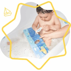 Badabulle Libro De Baño Con Figura 8 Badabulle Libro De Baño Con Figura -Tienda De Cuidado Del Bebé badabulle libro de bano con figura a327813 1