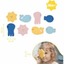 Badabulle Puzzle De Baño 20 Piezas -Tienda De Cuidado Del Bebé badabulle puzzle de bano 20 piezas a327819 2