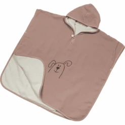 Be Be 's Collection Poncho De Baño De Muselina Rosa Viejo 2-5 Años