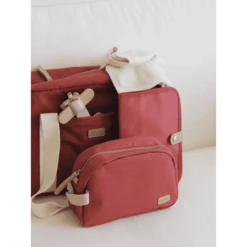 BEABA ® Bolsa De Aseo Terracota -Tienda De Cuidado Del Bebé beaba bolsa de aseo terracota a393076 3