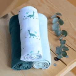 BEABA Conjunto De 3 Pucos Jurásicos -Tienda De Cuidado Del Bebé beaba conjunto de 3 pucos jurasicos a298097 2