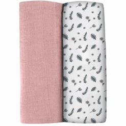 BEABA ® Juego De 2 Paños Para Eructar Mirage Altosa/Campo De Flores 120 X 120 Cm -Tienda De Cuidado Del Bebé beaba juego de 2 panos para eructar mirage altosa campo de flores 120 x 120 cm a365387 3