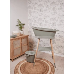 Bébé-jou ® Cubo De Pañales Breeze Green -Tienda De Cuidado Del Bebé bebe jou cubo de panales breeze green a383430 3