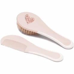 Bébé-jou ® Peine Y Cepillo Leopardo Rosa -Tienda De Cuidado Del Bebé bebe jou peine y cepillo leopardo rosa a299322 2