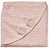 Cam Cam Copenhagen Cam Cam® COPENHAGUE Toalla De Baño Con Capucha Y Orejas Baby Pink -Tienda De Cuidado Del Bebé cam cam copenhague toalla de bano con capucha y orejas baby pink a370784