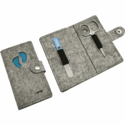 Canal® Set De Manicura Con Estuche De Fieltro En Azul Bebé -Tienda De Cuidado Del Bebé canal set de manicura con estuche de fieltro en azul bebe a350081 3