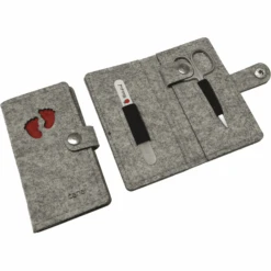 Canal® Set De Manicura Con Estuche De Fieltro En Rojo Bebé -Tienda De Cuidado Del Bebé canal set de manicura con estuche de fieltro en rojo bebe a350083 3