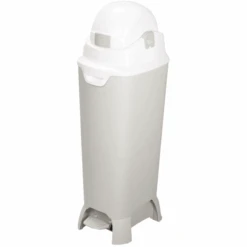 Diaper Champ Cubo De Pañales ONE Maxi Handsfree Plata/blanco