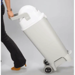 Diaper Champ Cubo De Pañales ONE Maxi Handsfree Plus Plata/blanco -Tienda De Cuidado Del Bebé diaper champ cubo de panales one maxi handsfree plus plata blanco a346869 4