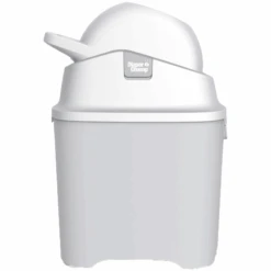 Diaper Champ One Cubo Para Pañales Plateado