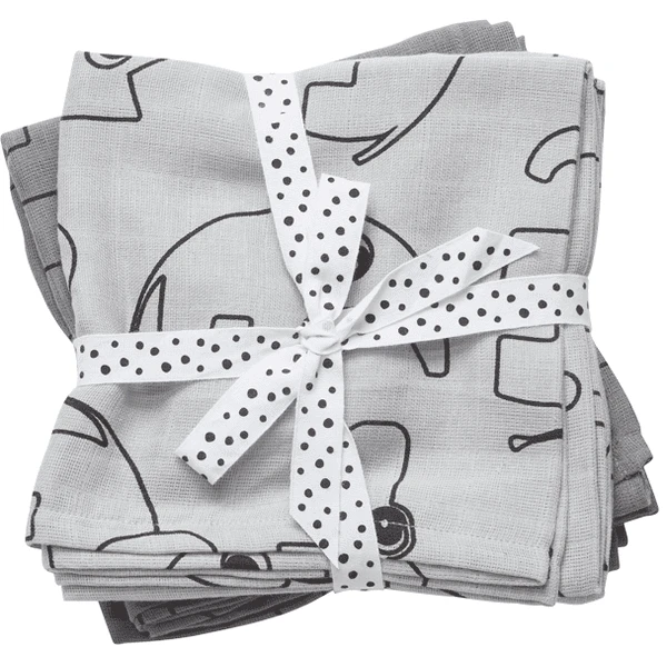 Done By Deer™ Paño Multiusos 2 Unidades Contour Gris 4 Done By Deer™ Paño Multiusos 2 Unidades Contour Gris - Imagen 2