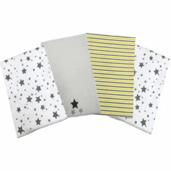 El Molleton De HÜTTE & CO Limpia 4 Paquetes De Estrellas -Tienda De Cuidado Del Bebé el molleton de huette amp co limpia 4 paquetes de estrellas a301896 3