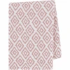 Emma & Noah Manta De Paño Diamantes Rosa 120 X 120 Cm