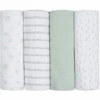 Emma & Noah Pañales De Gasa 4 Unidades Puntos Mint 70 X 70 Cm -Tienda De Cuidado Del Bebé emma noah panales de gasa 4 unidades puntos mint 70 x 70 cm a297442