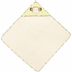 Fehn Toalla De Baño Con Capucha Mono Monkey Donkey -Tienda De Cuidado Del Bebé fehn toalla de bano con capucha mono monkey donkey a074429 3