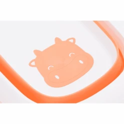 Fillikid Bañera Plegable Hippo, Orange -Tienda De Cuidado Del Bebé fillikid banera plegable hippo orange a371894 4