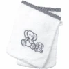 HÜTTE & CO Guante De Lavado 2 Pack Elefante Blanco -Tienda De Cuidado Del Bebé huette amp co guante de lavado 2 pack elefante blanco a343565