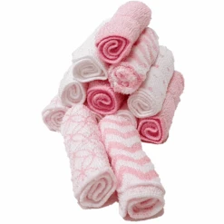 HÜTTE & CO Toallitas 12 Unidades Rosa -Tienda De Cuidado Del Bebé huette co toallitas 12 unidades rosa a258549 3