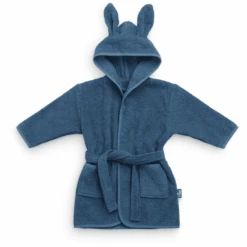 Jollein Albornoz Jeans Blue -Tienda De Cuidado Del Bebé jollein albornoz jeans blue a325693 4