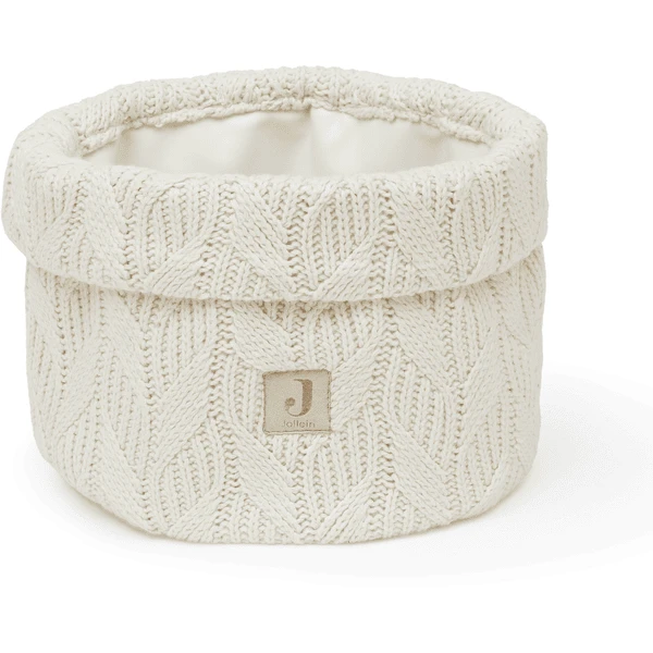Jollein Cesta De Almacenamiento Spring Knit Ivory 5 Jollein Cesta De Almacenamiento Spring Knit Ivory - Imagen 3