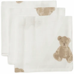 Jollein Paño De Eructos Muselina 3-Pack Teddy Bear