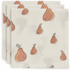 Jollein Paño Para Eructos Pear Paquete De 3