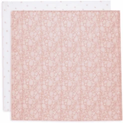 Jollein Paquete De 2 Paños Para Eructar Hydrophill 70x70cm Paisley Halo Rosewood