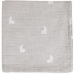 Jollein Paquete De 2 Paños Para Eructar Rabbit Turrón -Tienda De Cuidado Del Bebé jollein paquete de 2 panos para eructar rabbit turron a385581 2