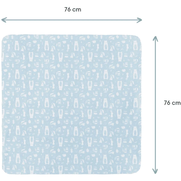 Kindsgard Paños Para Eructar Handklad 4 Paquetes Azul 5 Kindsgard Paños Para Eructar Handklad 4 Paquetes Azul - Imagen 3