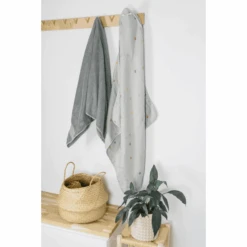 KINDSGUT Toalla De Muselina Con Capucha, Puntos -Tienda De Cuidado Del Bebé kindsgut toalla de muselina con capucha puntos a324972 4