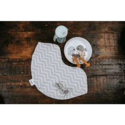 KipKep Babero 3en1 Kisses4You Silver Gris -Tienda De Cuidado Del Bebé kipkep babero 3en1 kisses4you silver gris a314721 4