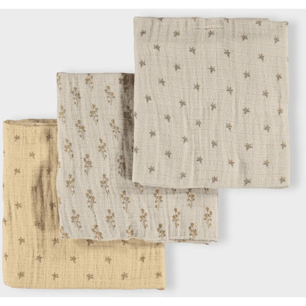 Lil'Atelier Pañales De Gasa 3 Pack Nbnnisley Peyote 5 Lil'Atelier Pañales De Gasa 3 Pack Nbnnisley Peyote - Imagen 3