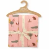 LITTLE Paños De Muselina Para Bebé Forest Animals Powder Rose 3 Unidades -Tienda De Cuidado Del Bebé little panos de muselina para bebe forest animals powder rose 3 unidades a329257