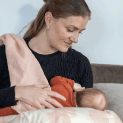 Lullaby Planet Manta De Muselina 65x65cm - Rose Quartz -Tienda De Cuidado Del Bebé lullaby planet manta de muselina 65x65cm rose quartz a354783 1