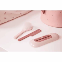 Luma ® Baby Care Peine Y Cepillo Blossom Pink -Tienda De Cuidado Del Bebé luma baby care peine y cepillo blossom pink a310002 3
