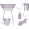Luma ® Babycare Set De Baño Y Cuidado Speckles Purple -Tienda De Cuidado Del Bebé luma babycare set de bano y cuidado speckles purple a335244