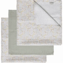 Luma ® Paños De Gasa Paquete De 3 70 X 70 Cm Multi Líneas