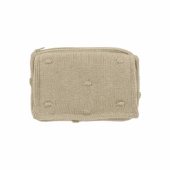 MEYCO Estuche Para Toallitas Húmedas Mini Knots Sand -Tienda De Cuidado Del Bebé meyco estuche para toallitas humedas mini knots sand a388980 2