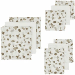 Meyco Muselina Starter Set Basic Paquete De 9 Manchas Neutral