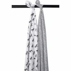 Meyco Pack De Pañales De Cebra / Guepardo 120x120 Cm