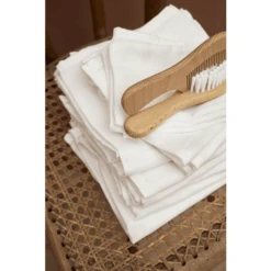 Meyco Paño De Algodón Muslin 2 Pack Uni Off White -Tienda De Cuidado Del Bebé meyco pano de algodon muslin 2 pack uni off white a378692 3