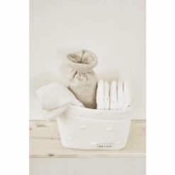 MEYCO Paquete De 6 Paños Para Eructar Blanco/rosa/marrón -Tienda De Cuidado Del Bebé meyco paquete de 6 panos para eructar blanco rosa marron a384811 3