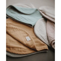 Mushie Funda De Muselina Para Paño Eructo Yellow /Paquete De -Tienda De Cuidado Del Bebé mushie funda de muselina para pano eructo yellow paquete de a401195 2